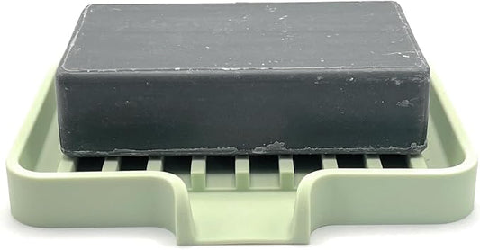 Happitasa Silicone Soap Dish Tray and Sponge Holder - Image 2