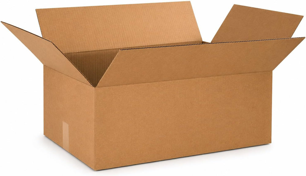 Box USA Shipping Boxes Large 24"L x 16"W x 8"H 20-Pack - Corru...