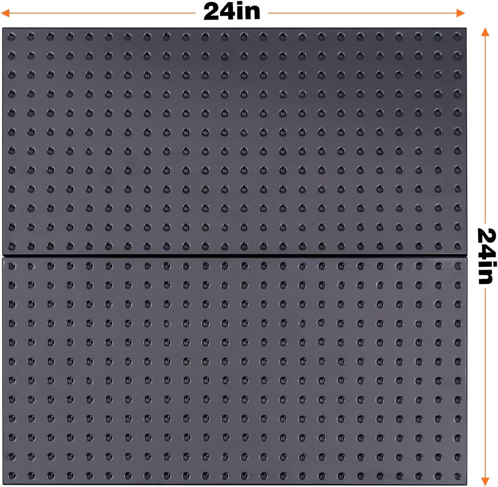Ultrawall Metal Pegboard Wall Panels, Peg Boards for Garage Tool Storage