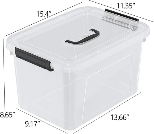 18 Quart Plastic Storage Bins - Image 2