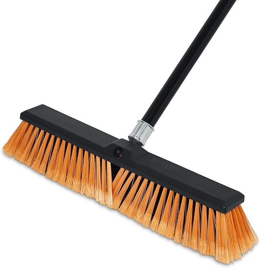 PBHEPJ 18 Inchs Push Broom Outdoor Heavy Duty, Shop Broom - Image 2