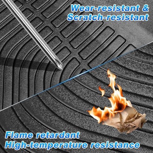 Venue Floor Mats - Car Mats for Hyundai Venue 2020-2026, All Weather Floor Mat for Venue Accessories, Heavy Duty Rubber Mats, Car Accessories