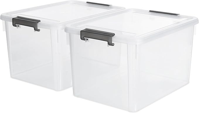 Citylife 32 QT Plastic Storage Bins - Image 7