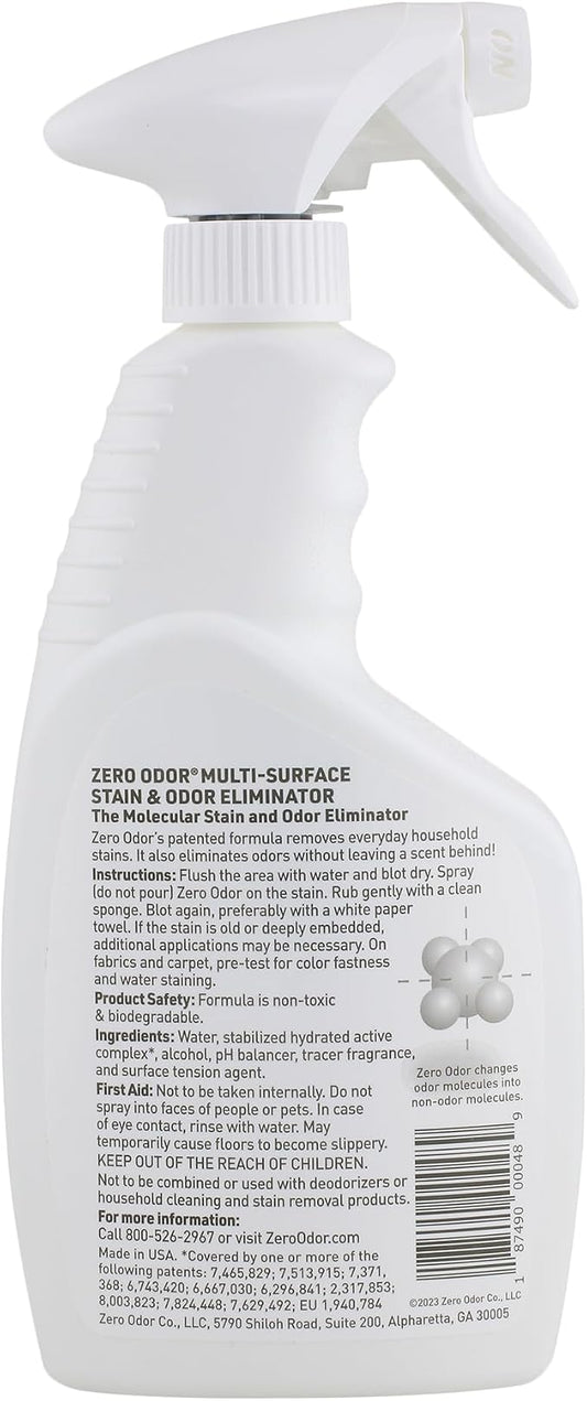 Zero Odor – Multi-Surface Stain Remover & Odor Eliminator - Image 2