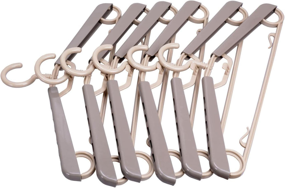 12-Pack Heavy Duty Plastic Extra-Wide Arm 15"-23" Suits Clothes Han...