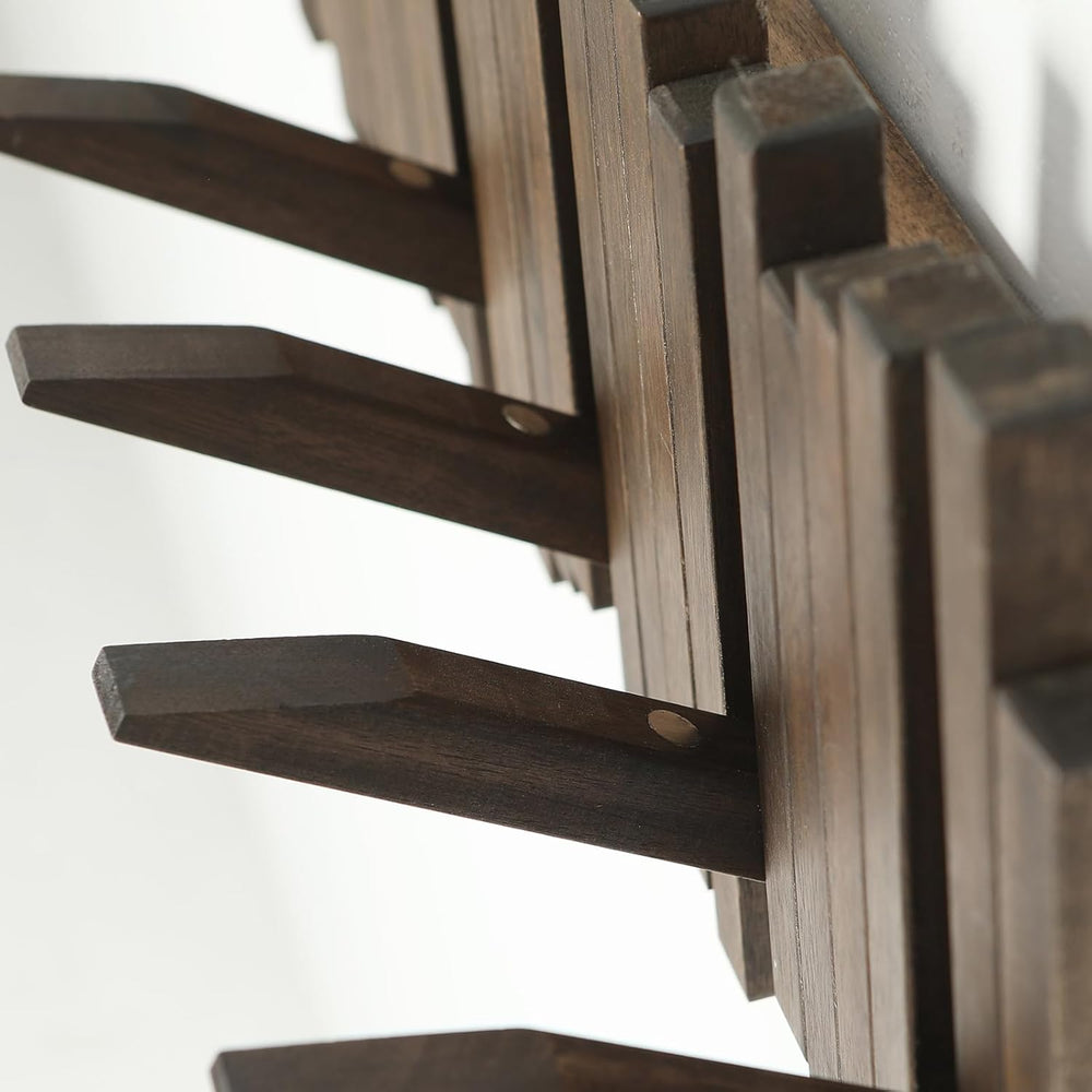 Natural Wood Wall Mounted Piano Coat Rack| Coat Rack Wall Mount| Flip Down Wa...