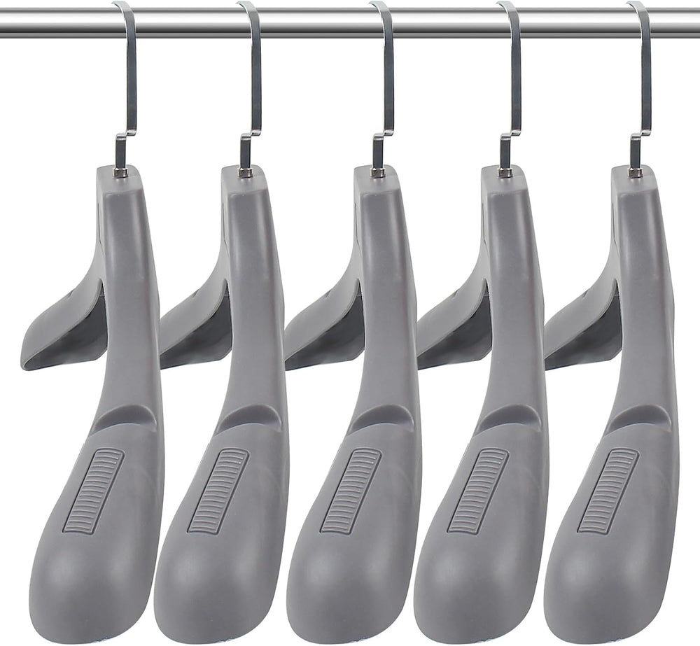 DEDU Suit Hangers for Men 40 Pack, Extra Wide Suit Hanger Non Slip Width 17.7...