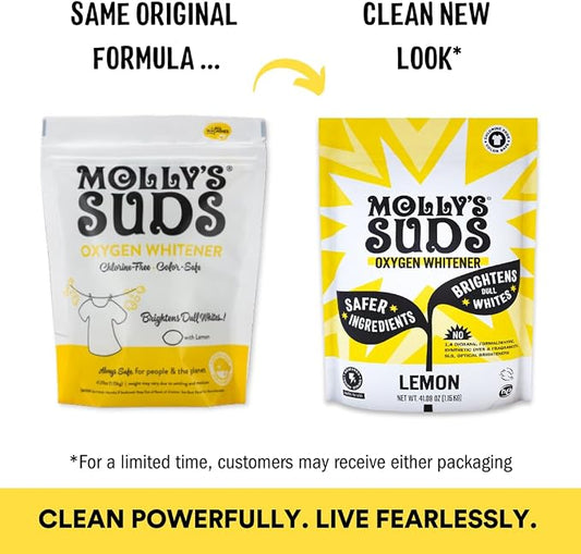 Molly's Suds Oxygen Whitener | Powerful Bleach Alternative, Chlorine Free & - Image 2