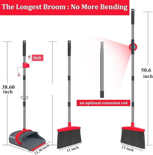 Broom and Dustpan Set, Broom - Image 2