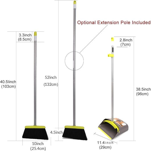 TreeLen Broom and Dustpan Set, TreeLen Broom - Image 2