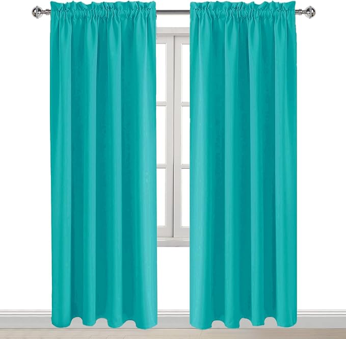 DWCN Blackout Curtains for Living Room Thermal Insulated, Energy Saving & Noise - Image 9