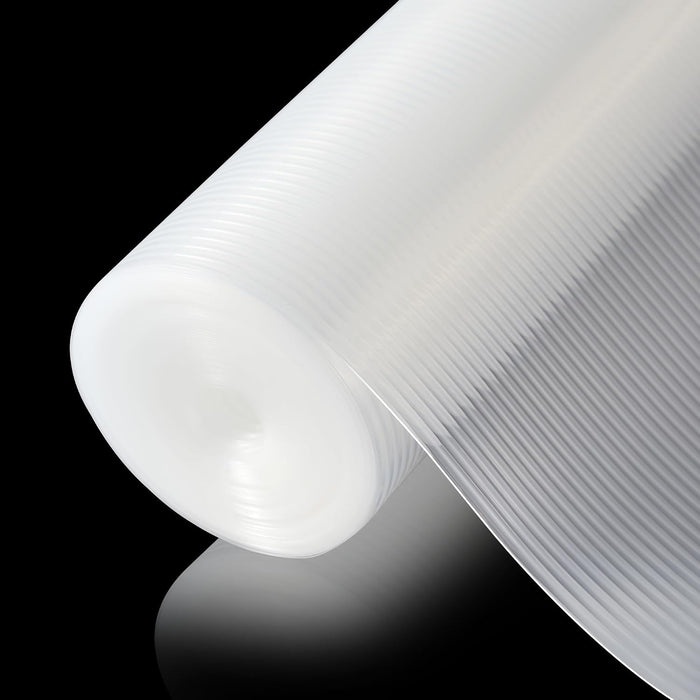 100% EVA Shelf Liner Waterproof Non Adhesive, 12" x 360", Ribbed