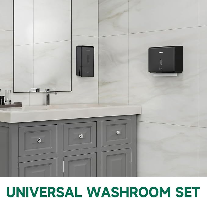 Wall-Mounted Paper Towel Dispenser – Fits Tri-Fold Towels up to 10x3.1 Inches - Image 7