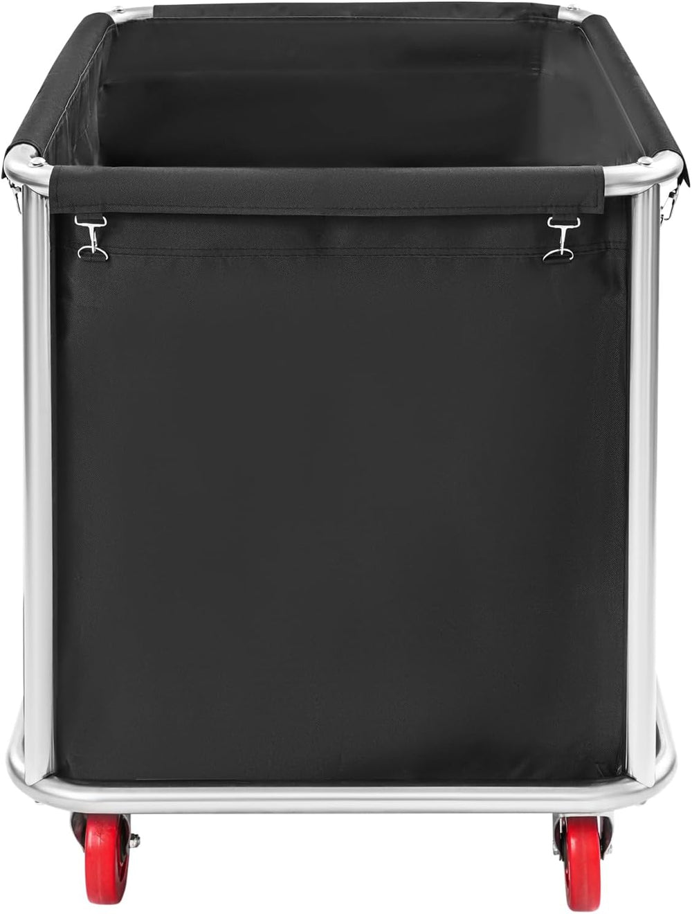 Commercial Laundry Cart with Wheels, Industrial Grade 468L Rolling Laundry Ba...
