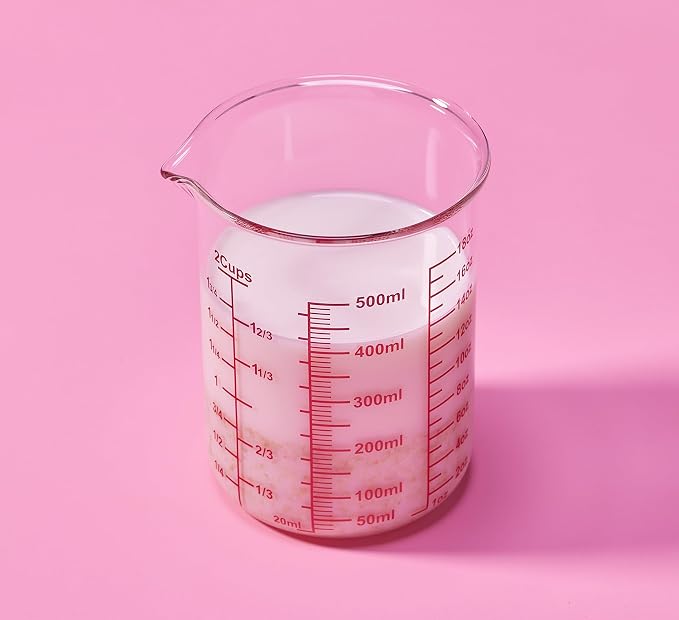 High Borosilicate Glass Measuring Cup-V-Shaped Spout,Glass Measuring Beaker - Image 8