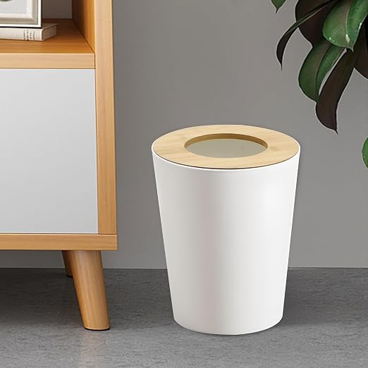 White Trash Can for Bedroom - Image 8