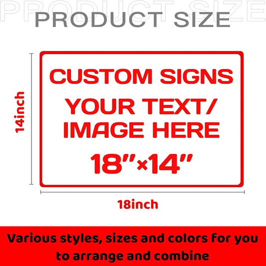 Custom Aluminum Weatherproof Metal Signs - Image 2