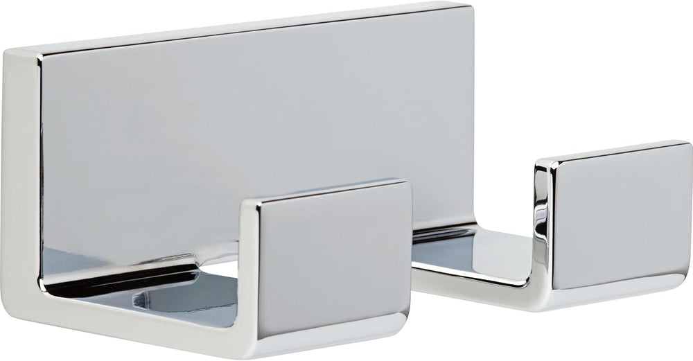 Delta Double Towel Hook for Bathroom or Kitchen| Polished Chrome | Vero Acces...