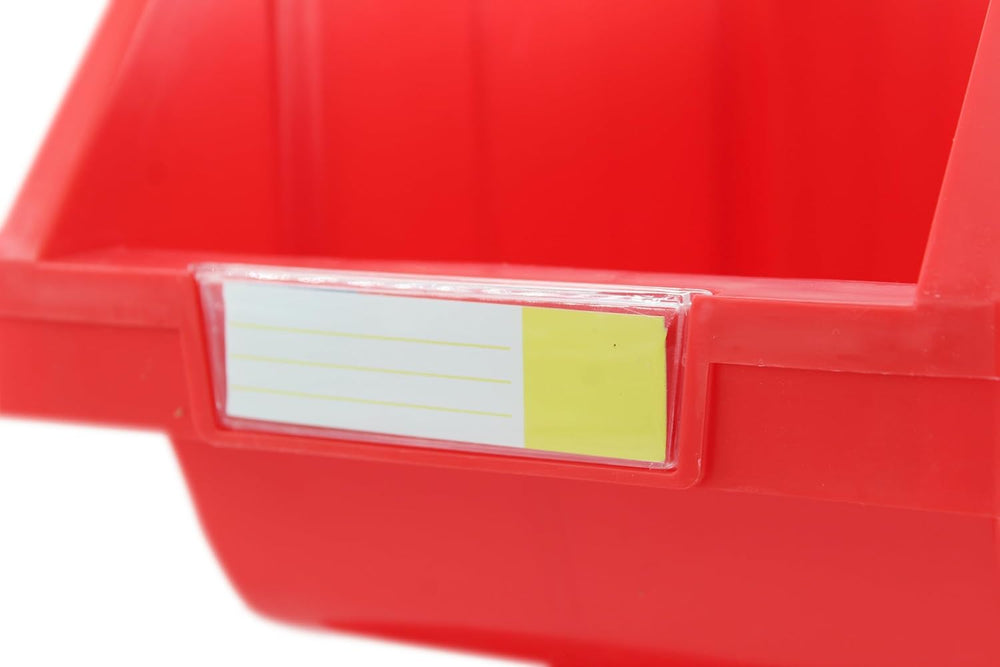 Extra Large Red Stackable Storage Bins 2 Pack – 16.5" x 14.5" x 6.9...
