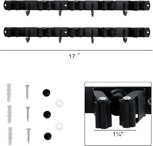 Broom and Mop Holder Wall Mount - Image 2