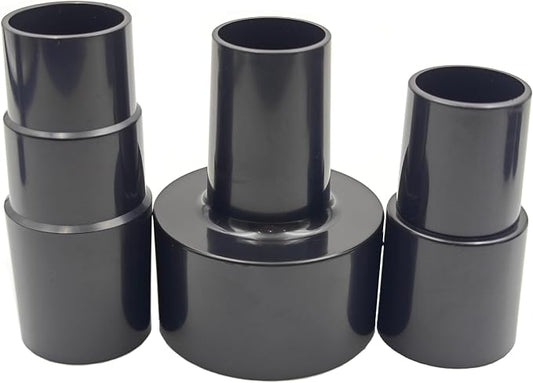 Plastic Hose Connector Reducer Attachments Fits Vacuum Cleaner, 1-3/8" to 1-1/4" - Image 2