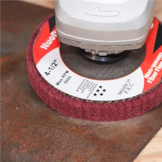 10Pcs 320 Grit Scour Flap Disc 4 1/2 Inch Angle Grinder Attachment General - Image 6