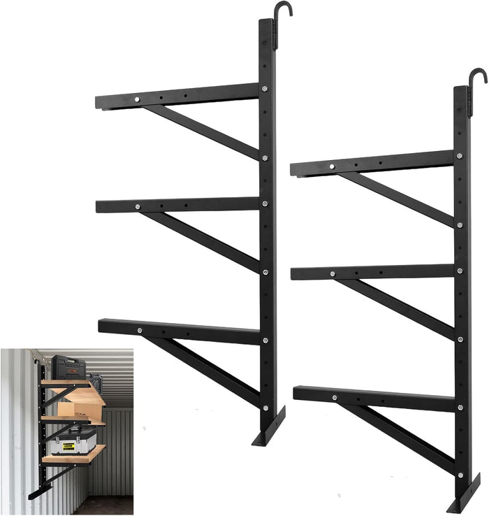 2 PCS Shipping Container Shelf Rack, 46.5"x21.5"