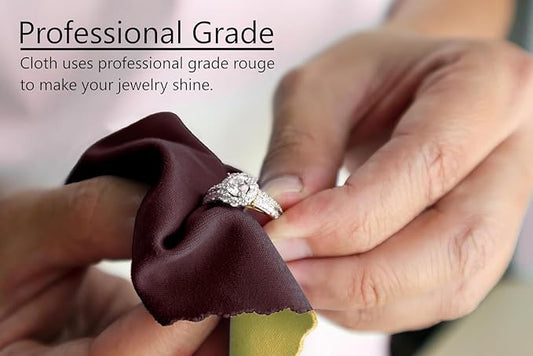 Cadie Silver Polishing Rouge Cloth - Image 2