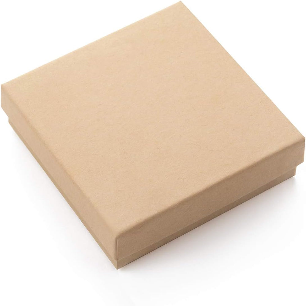 GEFTOL Jewelry Gift Boxes 96 Pack 3.5x3.5x1 Inch Cardboard Jewelry Boxes,Smal...