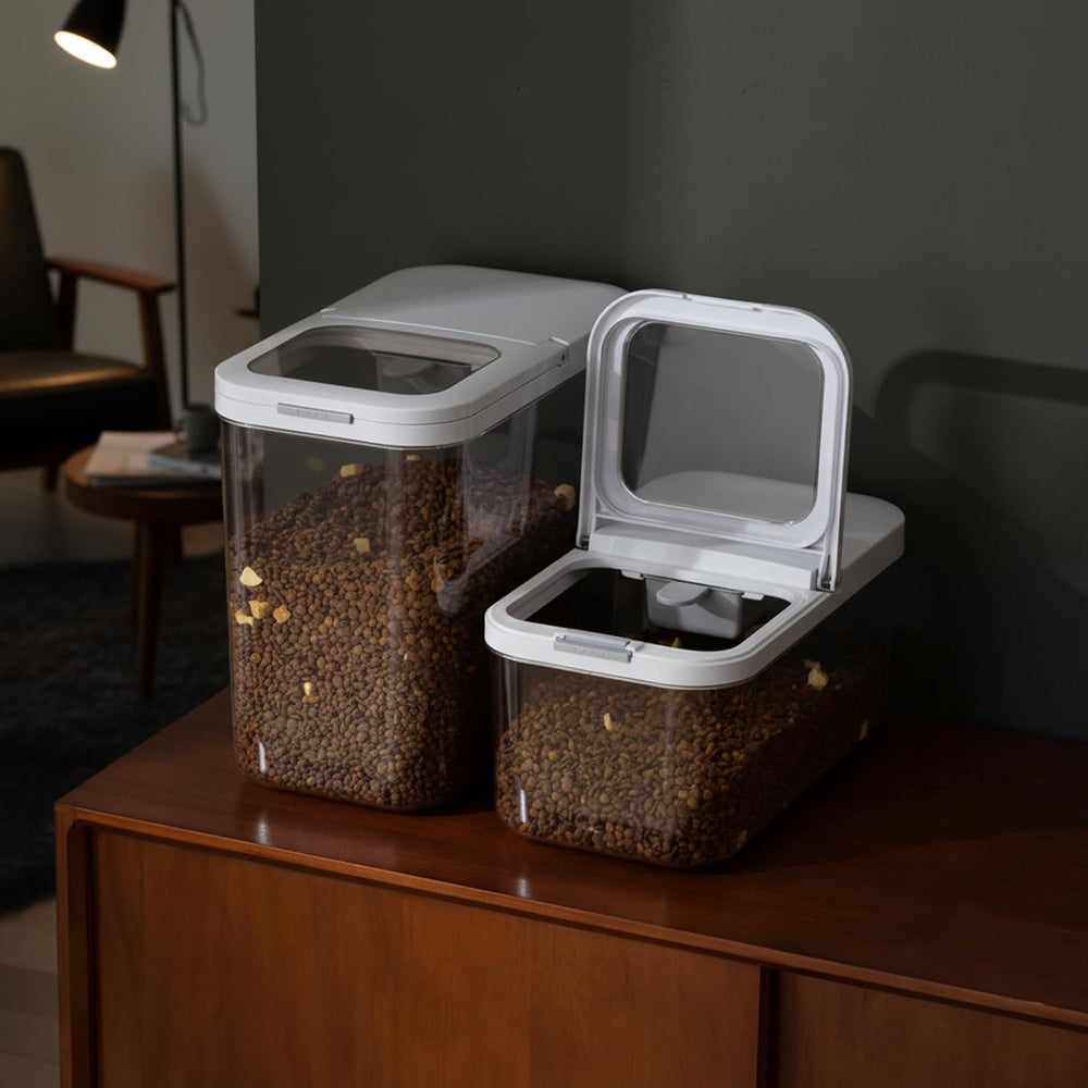 LivLab Mker Pet Food Storage Containers With Lids & Scooper