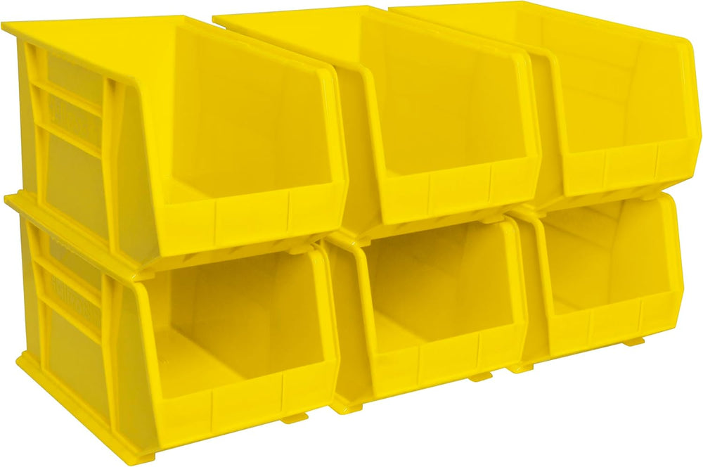 Akro-Mils 30260 AkroBins Plastic Storage Bins, Space-Saving Stackable Bins