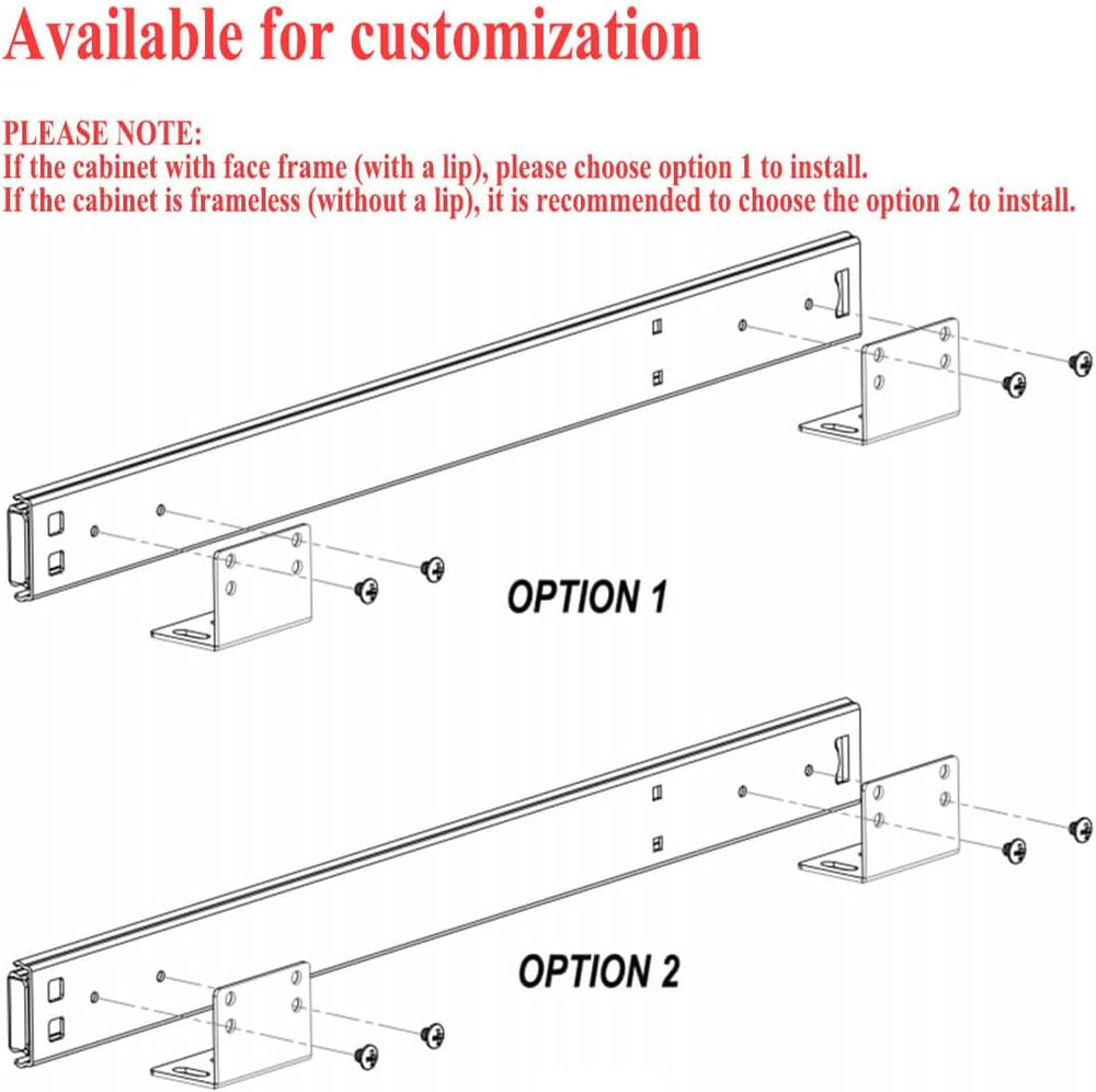 OCG Under Sink Cabinet Organizer Two Tier Pull Out Shelf (14.75W x 21D), Unde...