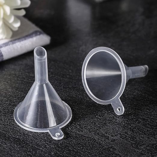 2 Pcs Mini Clear Plastic Funnel - Image 9