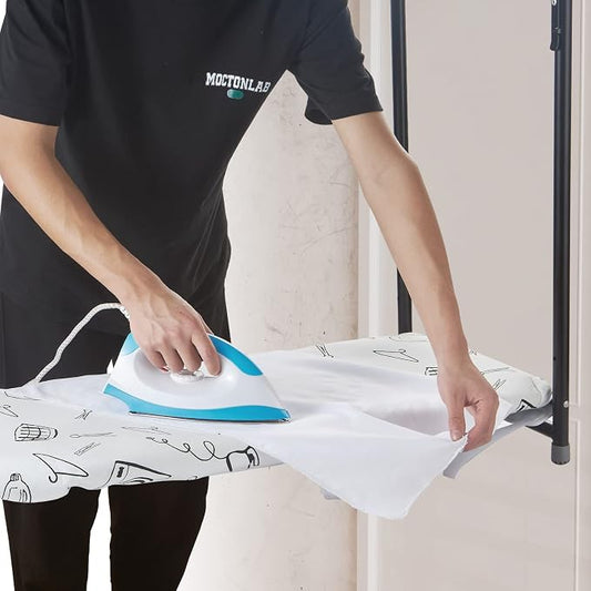 Over The Door Ironing Board Cover 13 x 37 inch, Small Iron Board Cover w Heat - Image 2