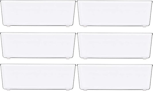 Simple Houseware Clear Drawer Organizer - Image 2