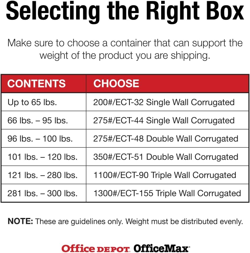 AVIDITI Shipping Boxes Small 12"L x 10"W x 8"H, 25-Pack | Corr...