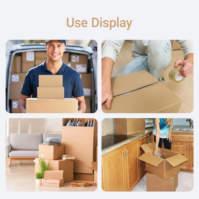 Moving Boxes 25 Pack – 23" x 3" x 25" – Extra Long Cardboard B...