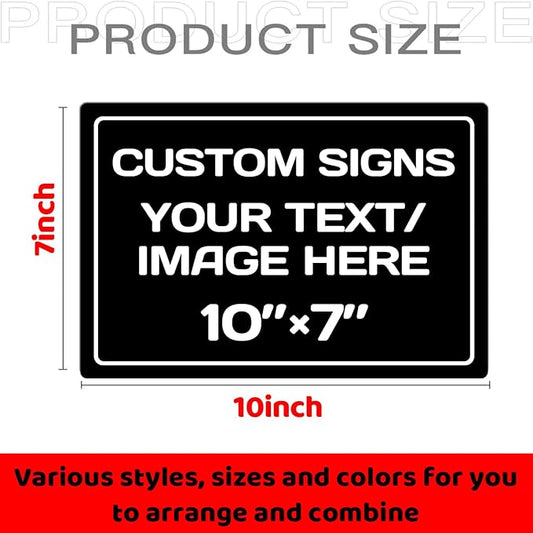 Personalized Aluminum Weatherproof Metal Signs - Image 2