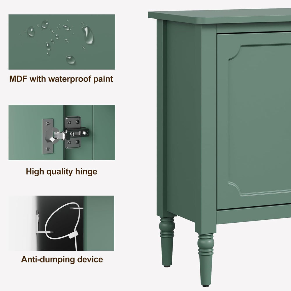 RoyalCraft Buffet Cabinet with Storage, Vintage Sideboard with 2 Doors & ...
