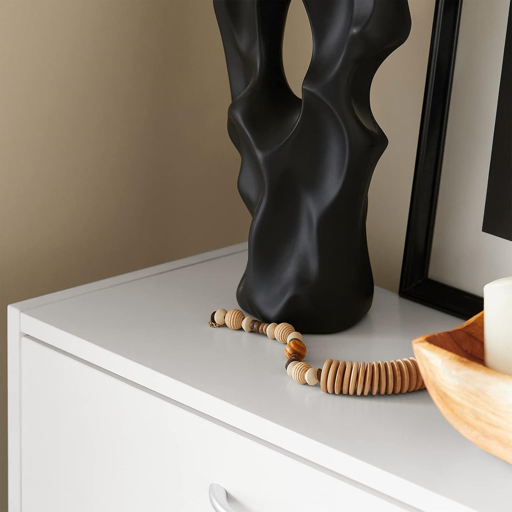 Haotian White Shoe Cabinet Entryway