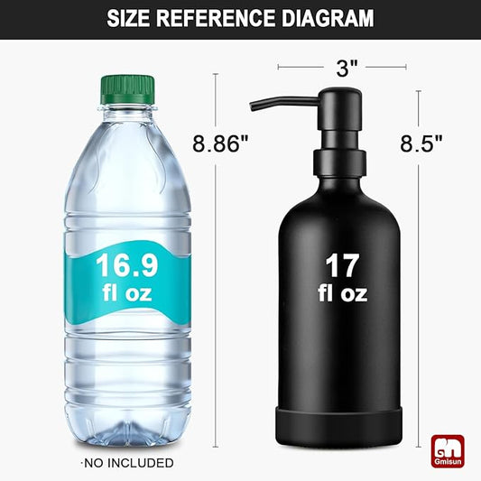 GMISUN Black Soap Dispenser - Image 2