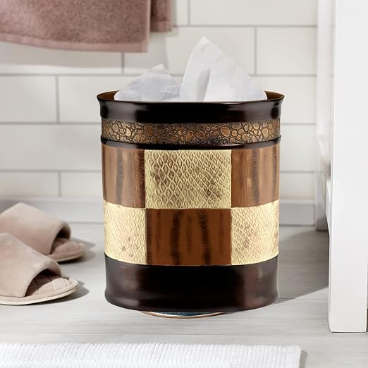 Decorative Trash Can for Bathroom, Office & Bedroom - Image 2