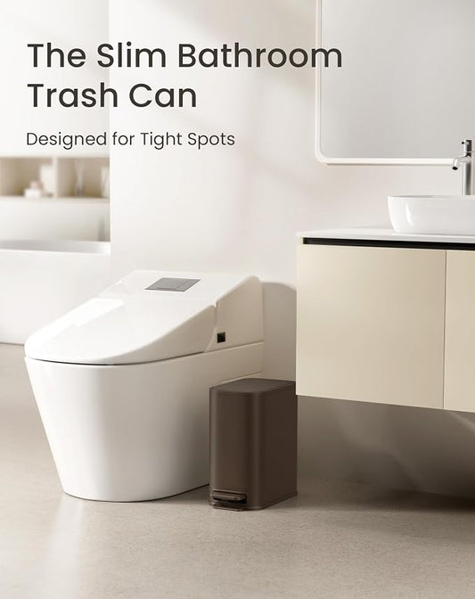 Cesun Small Bathroom Trash Can - Image 2