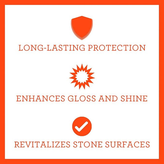 TriNova Granite Sealer & Protector – Best Stone Polish, Protectant & Care - Image 2
