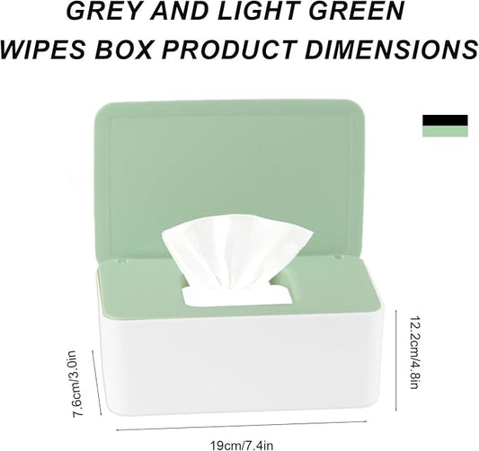 1 Pcs Diaper Wipes Dispenser, Refillable Wipe Container, Wipe Container - Image 2