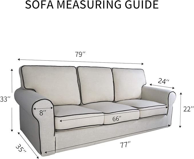 PureFit Reversible Quilted Sofa Cover, Water Resistant Slipcover Furniture - Image 7