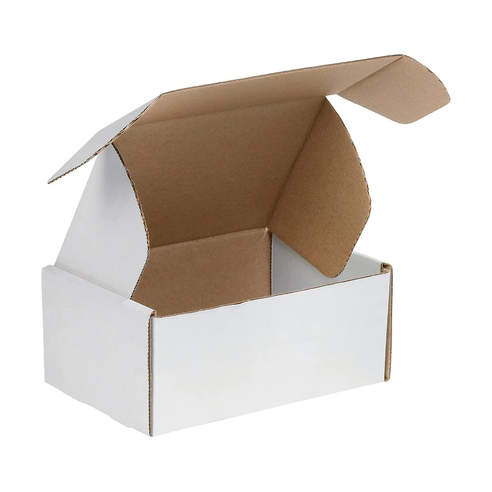 AVIDITI Small Shipping Boxes, 50-Pack | Foldable Corrugated Cardboard Crush-P...