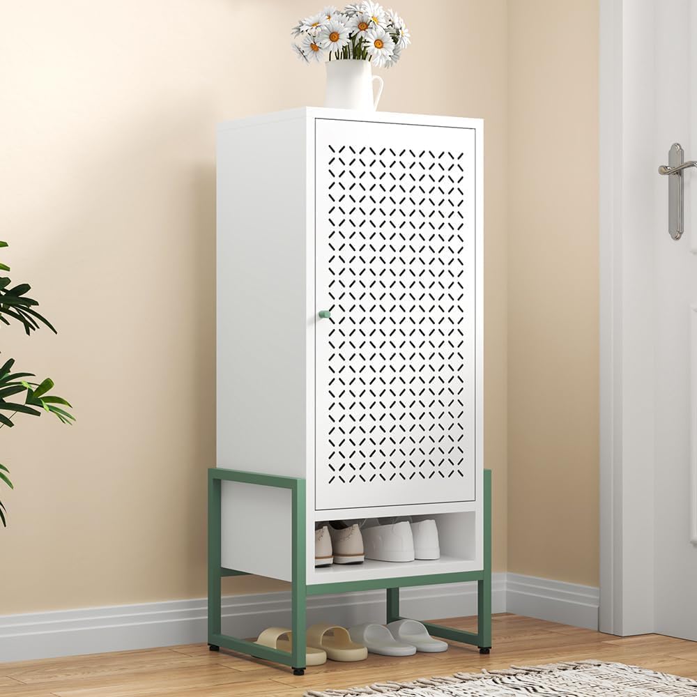 Storage Cabinet, 43" H, White