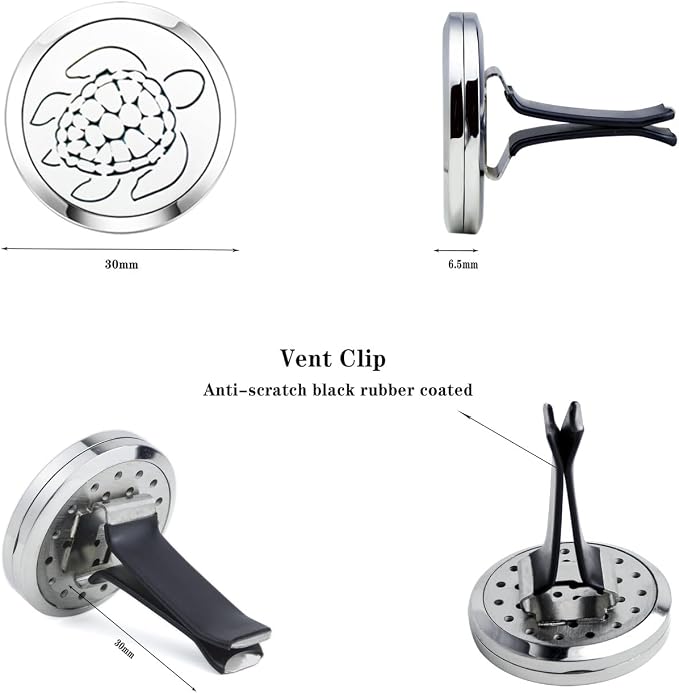 30mm Car Essential Oil Diffuser Vent Clips Car Automotive Air Fresheners - Image 6