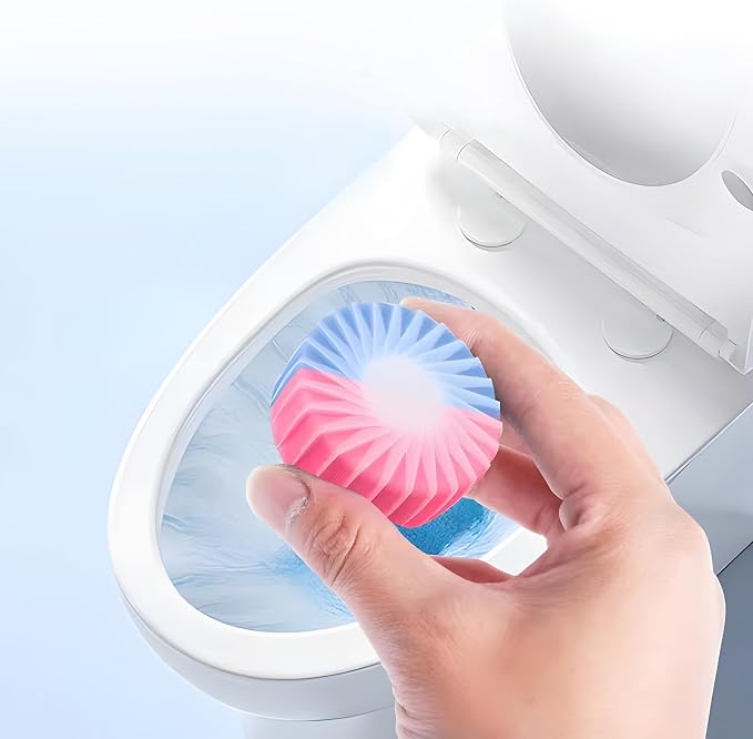Automatic Toilet Bowl Cleaner Tablets, Prevents Stains & Odor, Safe - Image 8